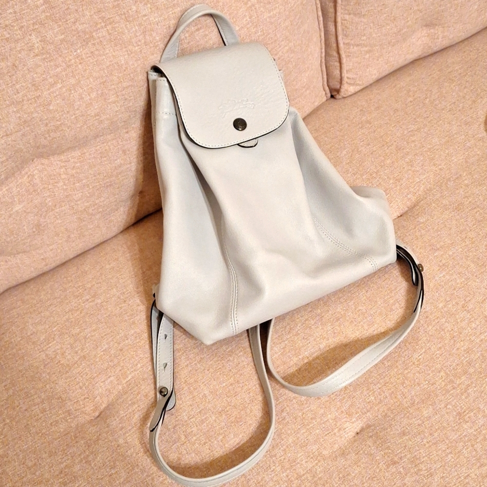 Longchamp Le Pliage Cuir Backpack - Picture 3 of 15
